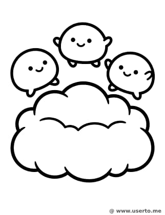 Festa nas Nuvens do Mochi Saltitante