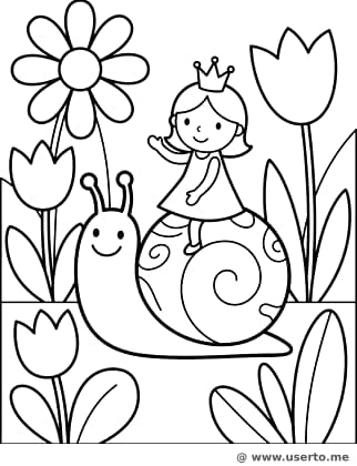 꼬마 공주와 거대 달팽이