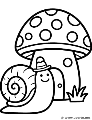 La Acogedora Casa de Hongo del Caracol