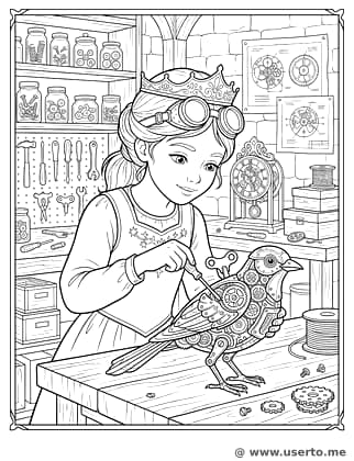 Clockwork Inventor Princess