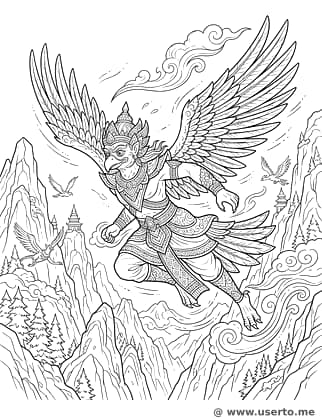 가루다의 산맥 경주