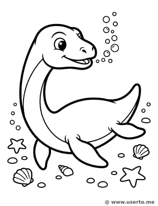 Elasmosaurus e os amigos das bolhas