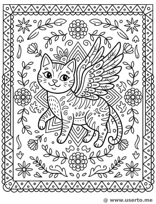 Mandala Folclórica de Alebrije Mexicano