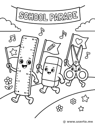 The School Supply Parade