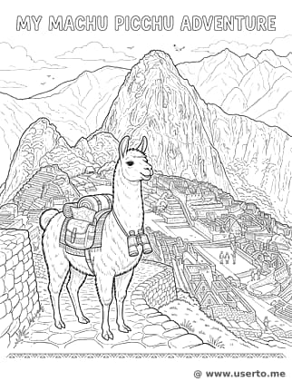 꼬마 탐험가 라마의 산속 발견