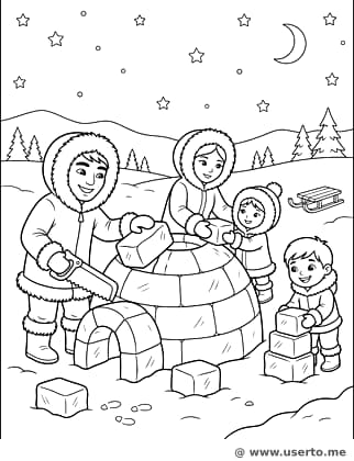 Construindo um Iglu Ártico