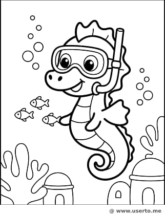 스노클링 용 스플래시