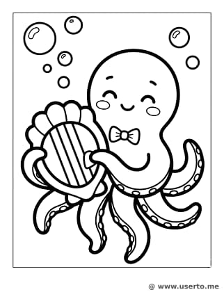 Die Muschelharfe des schüchternen Kraken