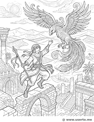Domando al fénix de arena