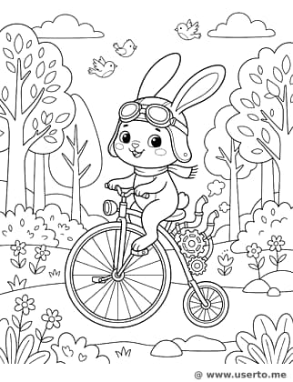 Steampunk Rabbit’s Big Wheel