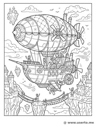 Steampunk-Himmelsstürmer
