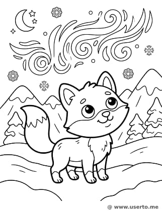 El zorrito y las luces mágicas