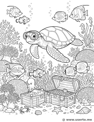 Sea Turtle's Ocean Adventure