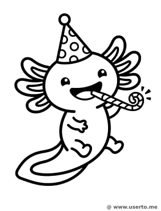 Happy Axolotl’s Birthday Bash