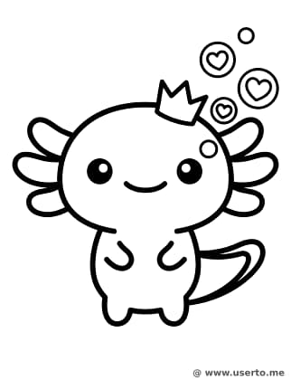 Royal Axolotl's Bubble Party