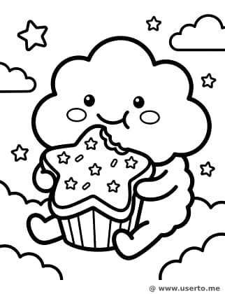 O Cupcake de Estrela do Gigante