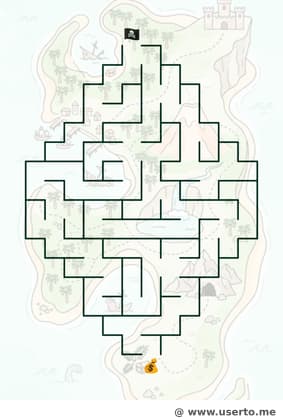 O Mapa da Ilha Pirata