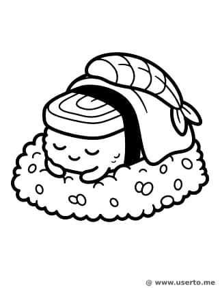 O Cobertor de Camarão do Sushi