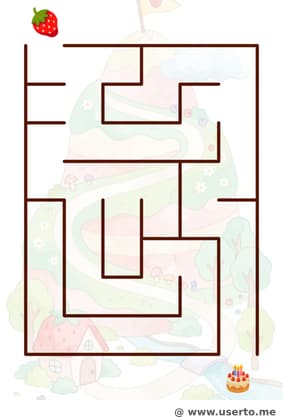 딸기군의 케이크 산 오르기