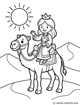 Desert Camel Princess