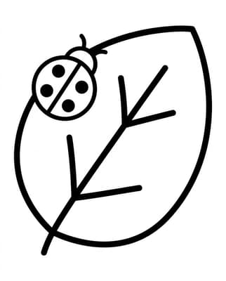Leaf and Ladybug
