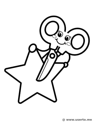 Star-Cutting Scissors