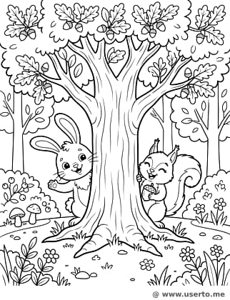 Forest Friends Hide and Seek