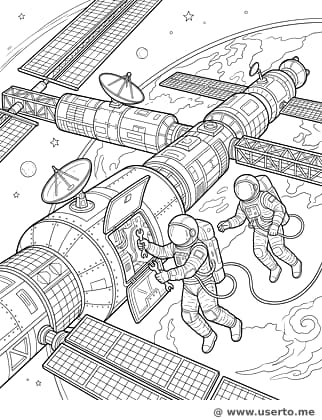 Cosmic Space Station Mission