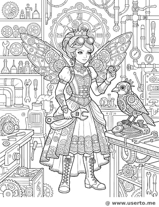 Princesa Inventora Steampunk
