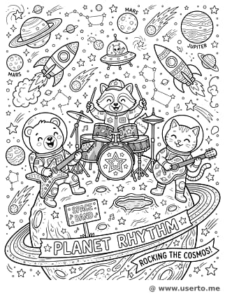 신나는 우주 밴드 파티