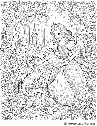 Exploradora da Floresta e o Dragãozinho