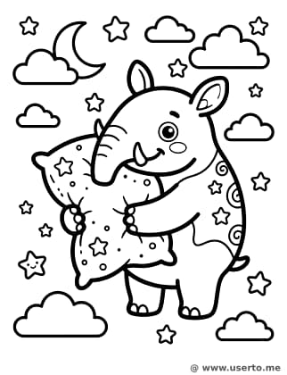 La almohada suave del Baku come-sueños