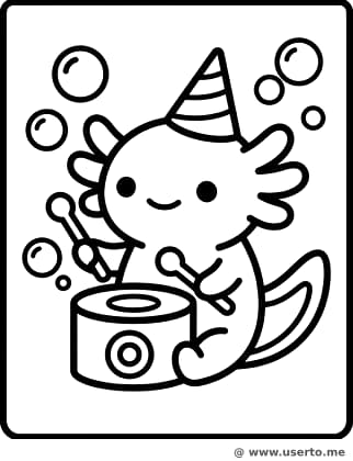 Axolote Baterista Rítmico