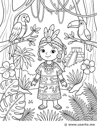 Mayan Jungle Princess