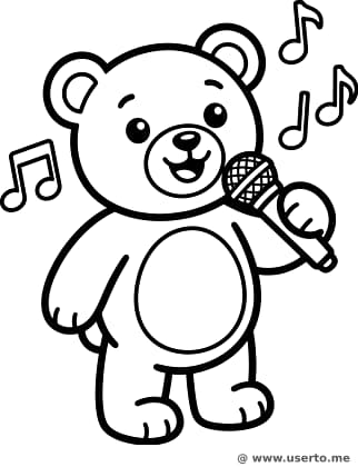 Happy Bear Pop Star