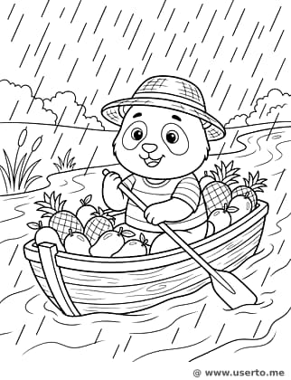 The Monsoon Fruit Boat