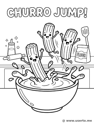 ¡Fiesta de Chapuzón de Churro y Chocolate!
