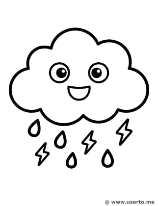A Tempestade de Brilhos da Nuvem Sorridente