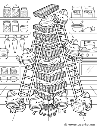 마카롱 건설 현장팀