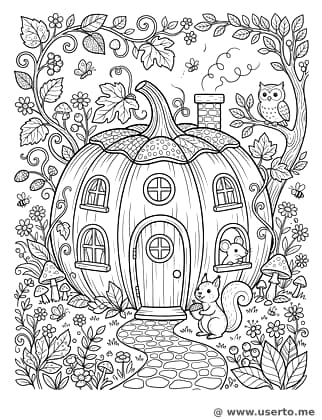 마법의 호박 집