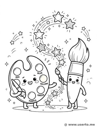 마법의 물감 팔레트