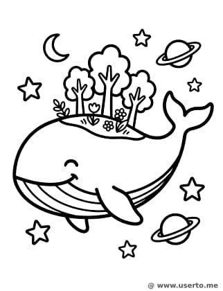 El jardín oculto de la ballena cósmica