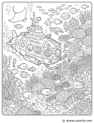 Submarino Explorador do Mar Profundo