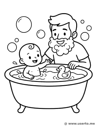 Daddy's Bubble Beard