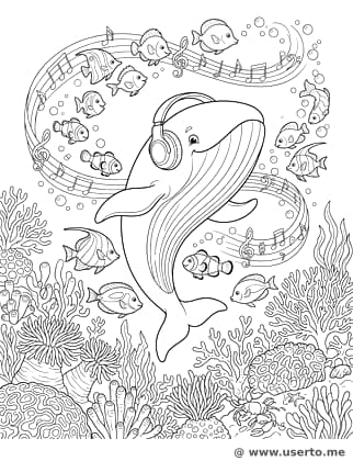 Whale's Undersea Dance Party