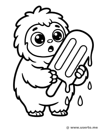 A Surpresa do Bebê Yeti