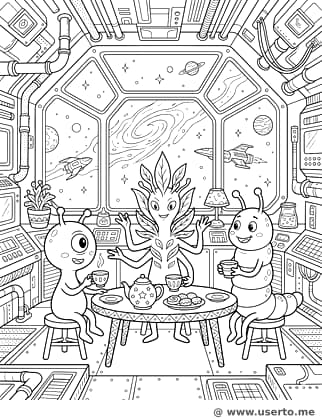 Galaktische Teeparty