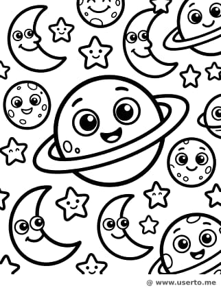 Planetas Risueños y Estrellas Brillantes