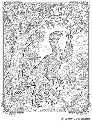 La hábil cosecha del Therizinosaurus