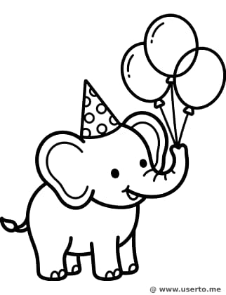 Elefante em Festa de Aniversário
